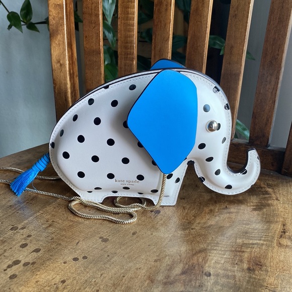 kate spade Bags Kate Spade Tiny Cabana Dot Elephant Crossbody